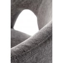 Стул HALMAR K550 серый/черный